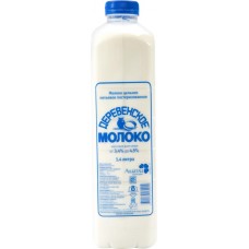Молоко пастеризованное ДЕРЕВЕНСКОЕ Ашатли 3,4–4,5%, без змж, 1400мл, Россия, 1400 мл