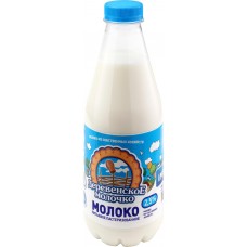 Купить Молоко пастеризованное ДЕРЕВЕНСКОЕ МОЛОЧКО 2,5% ГОСТ, без змж, 850г, Россия, 850 г в Ленте