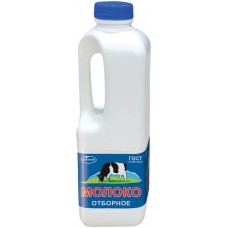 Молоко пастеризованное ЭКОМИЛК отборное 3,4–4,5%, без змж, 900мл, Россия, 900 мл