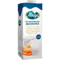 Молоко пастеризованное МК АВИДА 2,5%, без змж, 1000мл, Россия, 1000 мл