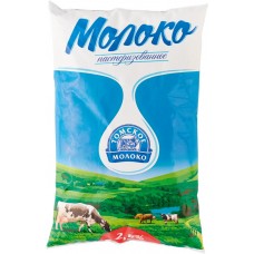 Молоко пастеризованное ТОМСКОЕ 2,5% ГОСТ, без змж, 900г, Россия, 900 г