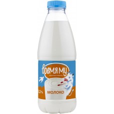 Купить Молоко пастеризованное ВРЕМЯ МУ 3,2%, без змж, 900г, Россия, 900 г в Ленте