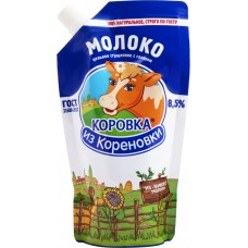 Молоко сгущенное КОРОВКА ИЗ КОРЕНОВКИ Цельное с сахаром 8,5% без змж, Россия, 270 г