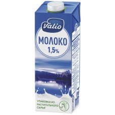 Молоко ультрапастеризованное VALIO UHT 1,5%, без змж, 1000г, Россия, 1000 г