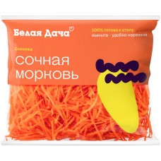 Купить Морковь БЕЛАЯ ДАЧА соломка, 250г, Россия, 250 г в Ленте
