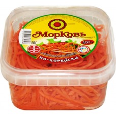 Купить Морковь по-корейски ФДС, 400г, Россия, 400 г в Ленте
