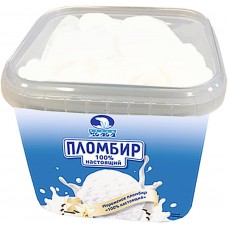 Мороженое ЧЕЛНЫ ХОЛОД 100% настоящий пломбир, без змж, ведро, 500г, Россия, 500 г