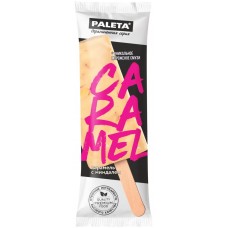 Купить Мороженое PALETA Caramel смузи карамель и миндаль 8,9%, без змж, эскимо, 70г, Россия, 70 г в Ленте
