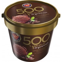 Мороженое САМ-ПО 500 грамм пломбира шоколадное без змж, Россия, 500 г