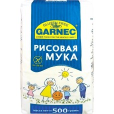 Мука рисовая GARNEC безглютеновая, 500г, Россия, 500 г