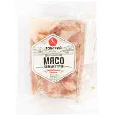Купить Мясо варено-копченое из свиных голов СК ТОМСКИЙ прессованное, весовое, Россия в Ленте