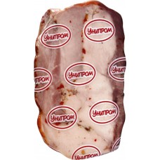 Мясо варено-копченое УНИПРОМ прессованное, весовое, Россия