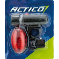 Купить Набор фонариков ACTICO для велосипеда XH-11, Китай в Ленте