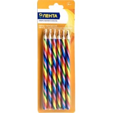 Купить Набор карандашей ЛЕНТА с многоцветным грифелем, 6шт, Китай в Ленте