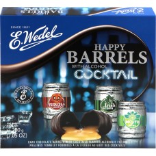 Купить Набор конфет BARRELS COCKTAIL из темного шоколада с алкоголем со вкусами, Польша, 200 г в Ленте