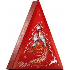 Купить Набор конфет LINDT Lindor Елка из молочного шоколада, 125г, Швейцария, 125 г в Ленте