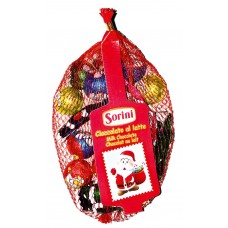 Набор конфет SORINI Christmas net из молочного шоколада с начинками и без, Италия, 100 г