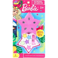 Набор косметики для девочек МИЛАЯ ЛЕДИ Barbie тени для век, помада Арт. 296024/296894, Китай