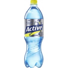 Напиток AQUA MINERALE Active Цитрус со вкусом лимона, 1л, Россия, 1 L