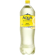 Напиток AQUA MINERALE Лимон негазированный, 1.5л, Россия, 1.5 L