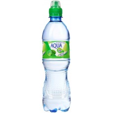 Напиток AQUA Mix со вкусом лайма и мяты негазированный, 0.5л, Россия, 0.5 L