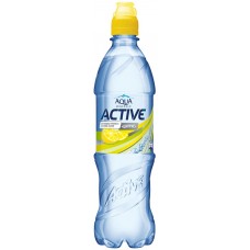 Напиток безалкогольный AQUA MINERALE Active Цитрус негаз. ПЭТ, Россия, 0.6 L