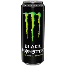 Напиток безалкогольный BLACK MONSTER Green газ. ж/б, Россия, 0.449 L