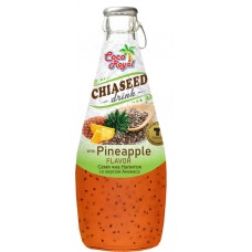 Напиток безалкогольный COCO ROYAL с семенами чиа и вкусом ананаса негаз. ст., Таиланд, 0.25 L