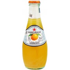 Напиток безалкогольный SANPELLEGRINO Апельсин ст. сред.газ, Италия, 0.2 L