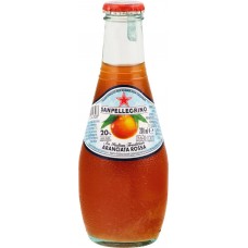 Напиток безалкогольный SANPELLEGRINO Красный Апельсин ст. сред.газ, Италия, 0.2 L