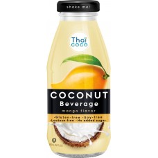 Напиток безалкогольный THAI COCO на основе кокосовой воды с ароматом манго ст., Таиланд, 0.28 L