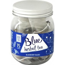 Напиток чайный DOLCE ALBERO Blueberry blues с кусочками фруктов ПЭТ, Шри-Ланка, 15 пир