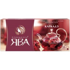 Купить Напиток чайный ПРИНЦЕССА ЯВА Каркаде, 25пак, Россия, 25 пак в Ленте
