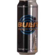 Напиток энергетический BULLIT Energy Drink тонизирующий газированный, 0.5л, Австрия, 0.5 L