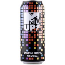 Напиток энергетический MTV UP Original тонизирующий газированный, 0.45л, Россия, 0.45 L