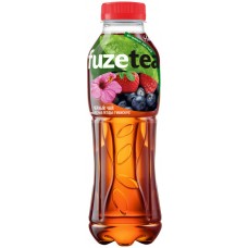 Напиток FUZE Черный чай Лесные ягоды-гибискус негазированный, 0.5л, Россия, 0.5 L