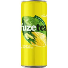 Напиток FUZE Черный чай Лимон-лемонграсс, 0.33л, Россия, 0.33 L