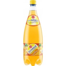 Напиток КАЛИНОВ Апельсин сильногазированный, 1.5л, Россия, 1.5 L