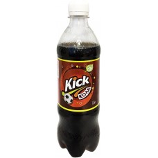 Напиток KICK Кола сильногазированный, 0.5л, Россия, 0.5 L