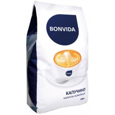 Напиток кофейный BONVIDA Капучино, 500г, Россия, 500 г