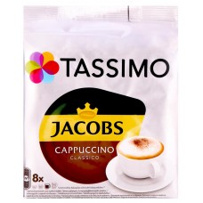 Купить Напиток кофейный в капсулах TASSIMO Jacobs Cappuccino, 8кап, Россия, 8 кап в Ленте