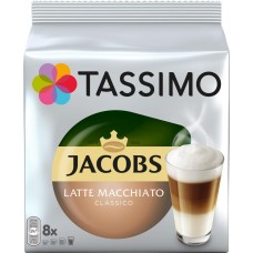 Напиток кофейный в капсулах TASSIMO Jacobs Latte Macchiato Classico, 16кап, Германия, 16 кап