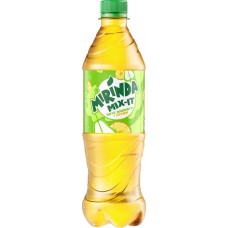 Купить Напиток MIRINDA Mix-it со вкусом ананаса и груши сильногазированный, 0.5л, Россия, 0.5 L в Ленте