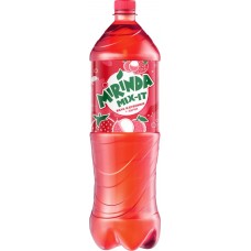 Купить Напиток MIRINDA Mix-it со вкусом клубники и личи сильногазированный, 1.5л, Россия, 1.5 L в Ленте
