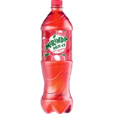 Купить Напиток MIRINDA Mix-it со вкусом клубники и личи сильногазированный, 1л, Россия, 1 L в Ленте
