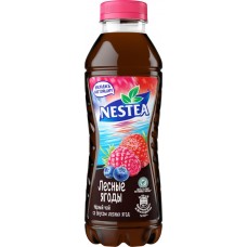 Напиток NESTEA Черный чай со вкусом лесных ягод негазированный, 0.5л, Россия, 0.5 L