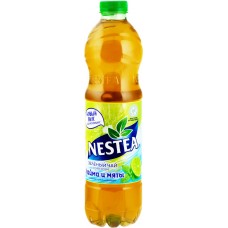 Напиток NESTEA Зеленый чай со вкусом лайма и мяты негазированный, 1.5л, Россия, 1.5 L