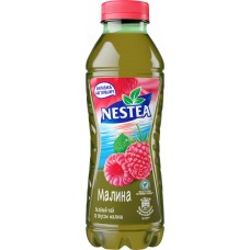 Купить Напиток NESTEA Зеленый чай со вкусом малины негазированный, 0.5л, Россия, 0.5 L в Ленте