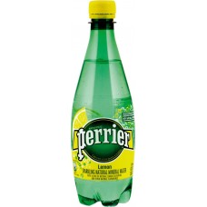 Напиток PERRIER со вкусом лимона сильногазированный, 0.5л, Франция, 0.5 L