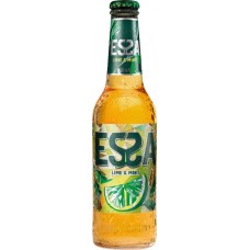 Напиток пивной светлый ESSA Lime&mint светлый пастеризованный, 6,5%, 0.45л, Россия, 0.45 L